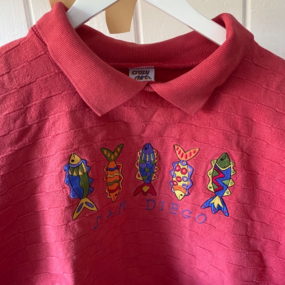 Fun collared sweatshirt - Picture 2 of 4